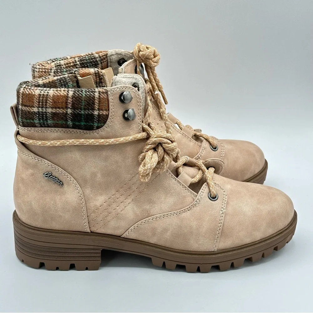 Women’s Sugar Cream Ankle Boots Size 8.5 - Picture 3 of 8